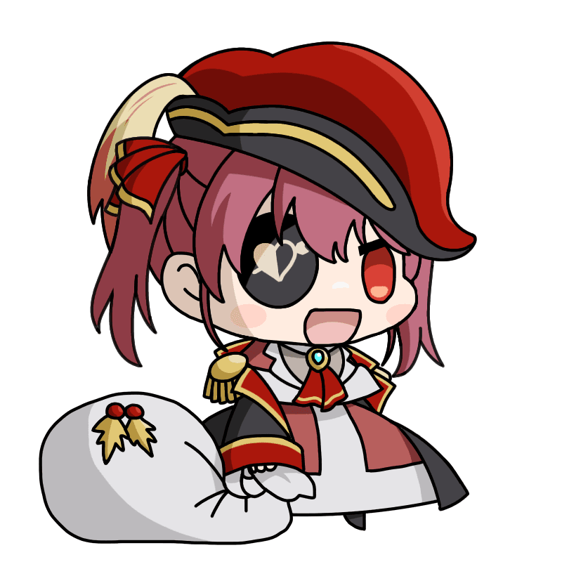 Pikapoopowo が描いた宝鐘マリンのPadoruバージョン