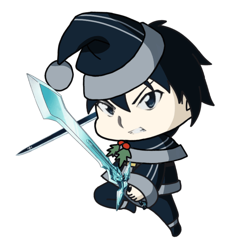 Kirito / Kirigaya Kazuto Padoru version by Pikapoopowo