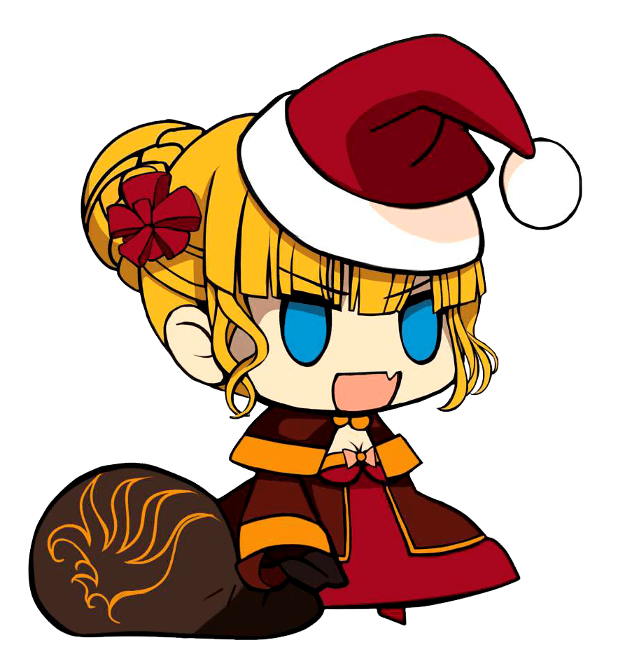 Versions of Beatrice Padoru drawn by Fragment Witch