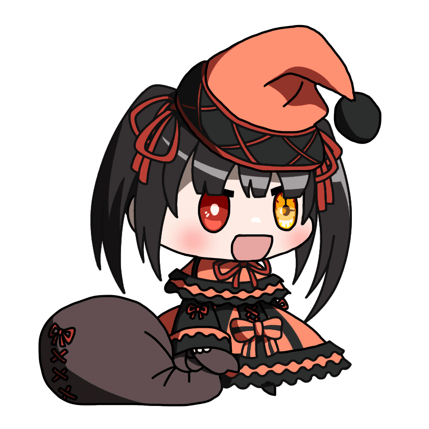 Tokisaki Kurumi Padoru version by Pikapoopowo