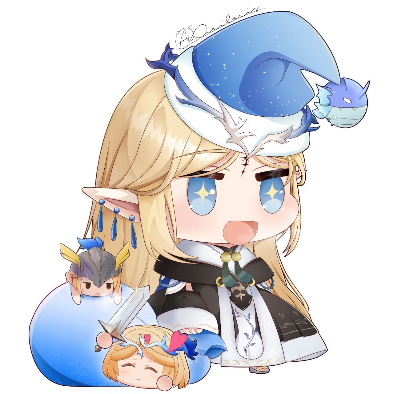 Cartethyia Padoru version by Kirilaris