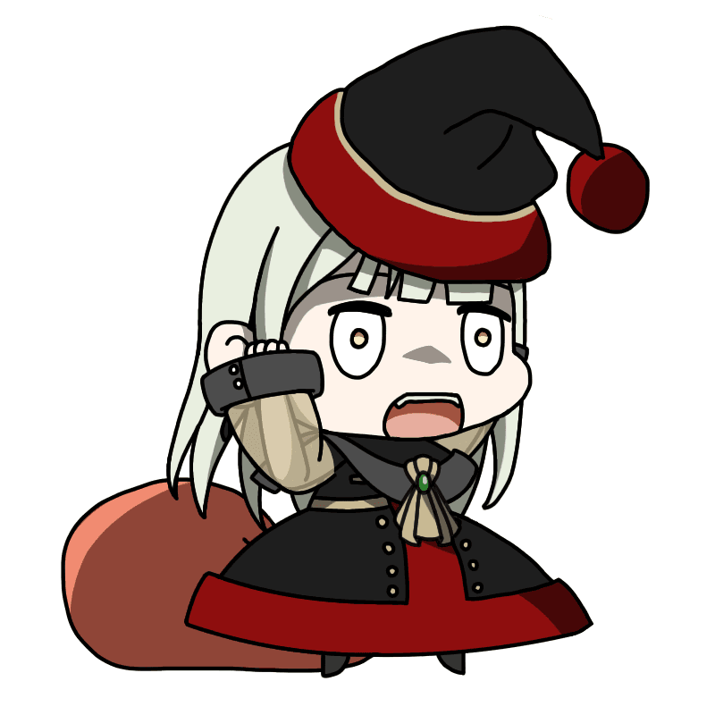 Wakaba Mutsumi/Mortis  Padoru version by Pikapoopowo 