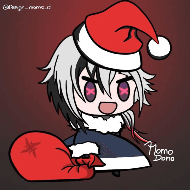 Arlecchino Padoru version by MomoDono7