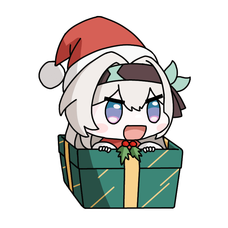 由Pikapoopowo繪製的流螢Padoru版本